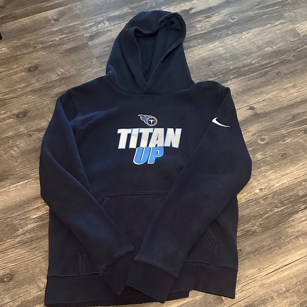 Nike Kids Navy Blue Hoodie
